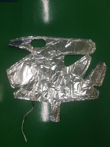 4.5W / Inch Refrigerator Defrost Heater , Aluminum Foil Defrost Heating Element