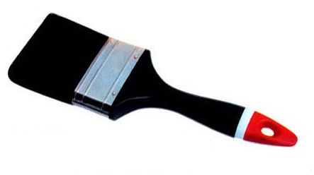 Double Boiled Black Bristle Painting Brush