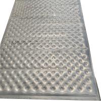 Nickelez l'acier inoxydable blanc Dimple Plate For Storage Tank