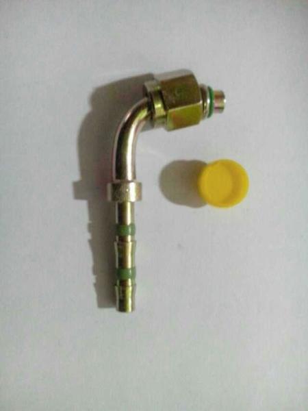 Transport refrigeration R404a Air Conditioning hose Iron fittings  Truck Refrigerant R404a A/C hose steel fittings