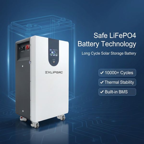 SolarMax 10kW Whole-Home Backup Lithium Battery System Smart App Monitoring Wall-mounted 15kWh LiFePO4 Home Energy Storage