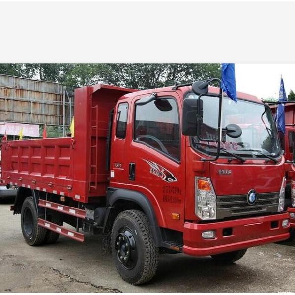 cheap reliable sinotruk 4x2 190 hp 16 ton mining tipper truck