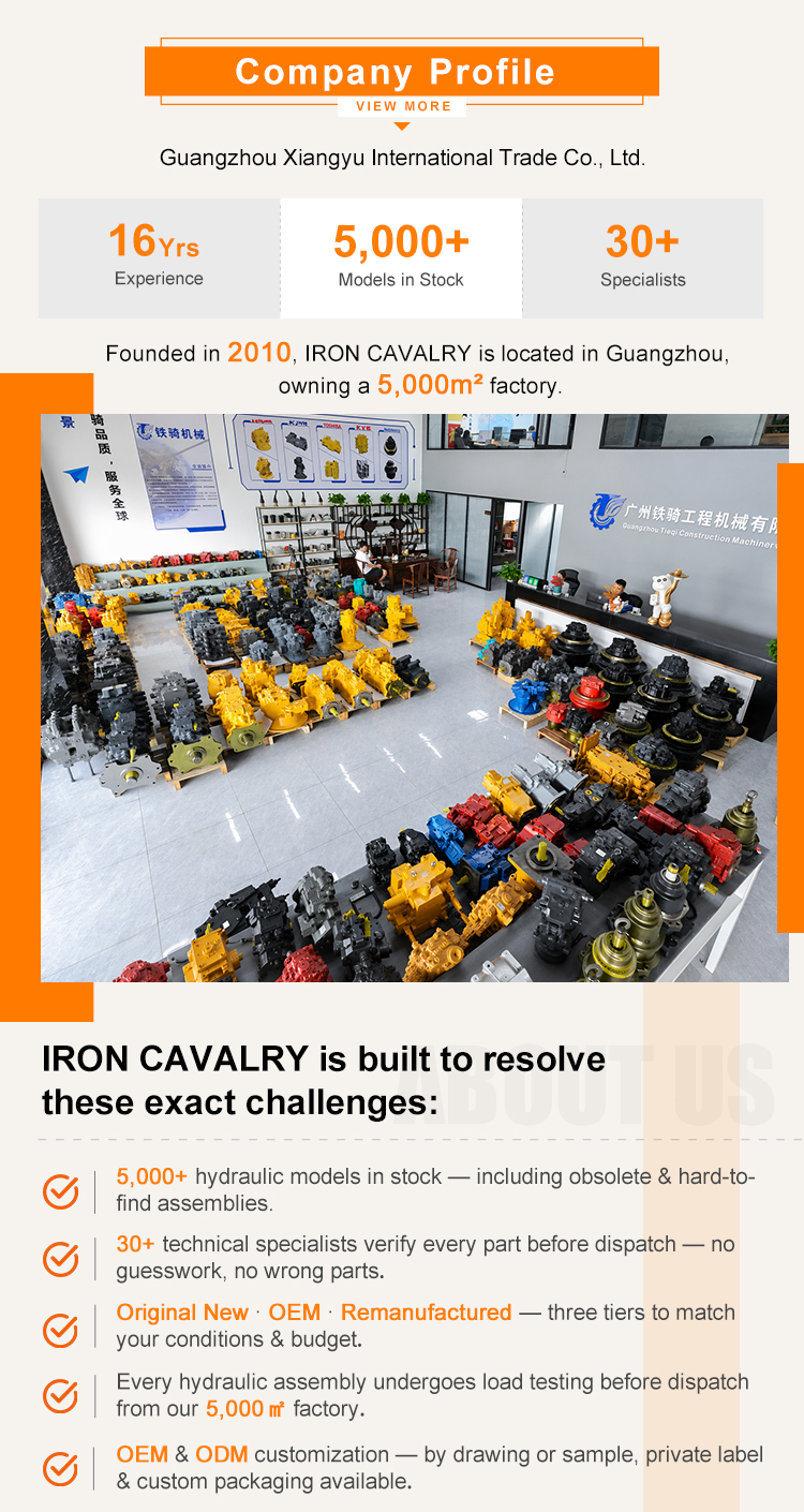IRON CAVALRY 551‑1122 20R‑9712 High Durability Hydraulic Piston Pump Assembly Premium Replacement Hydraulic Main Pump for E330GC Excavator Earthmoving Equipment Repair