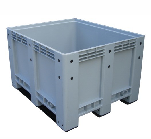 1200*1000*760mm Large Plastic Pallet Box with Labeling Options and Dynamic Load