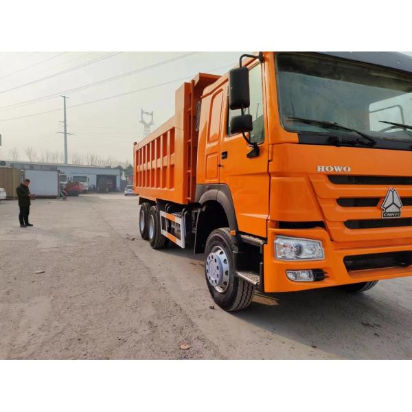 6×4 Manual Transmission HOWO Dump Truck Used Truck Dump 12 Roues Sable Benne Camion