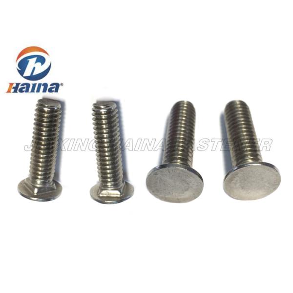 A2 A4 304 316 stainless steel M10 M12 M16 DIN605 Carriage Bolt