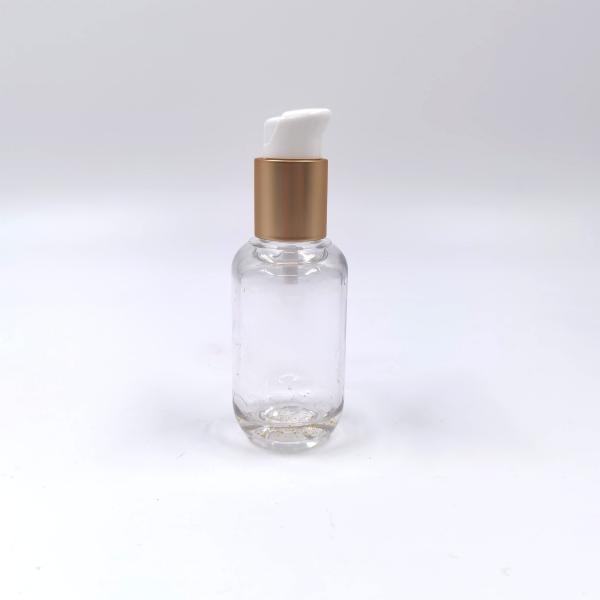 Deluxe Transparent PET Cosmetic Bottles Lotion Eye Cream 30ml 50ml 100ml