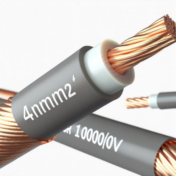 4mm² Copper Solar Panel Cable for PV Systems 1000V