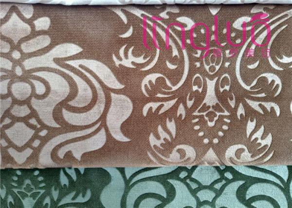 Friction Resistance Soft Touch 290GSM Furniture Materials For Upholstery