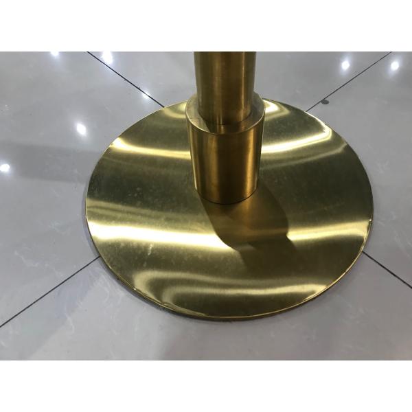 60cm White Marble Top Side Table