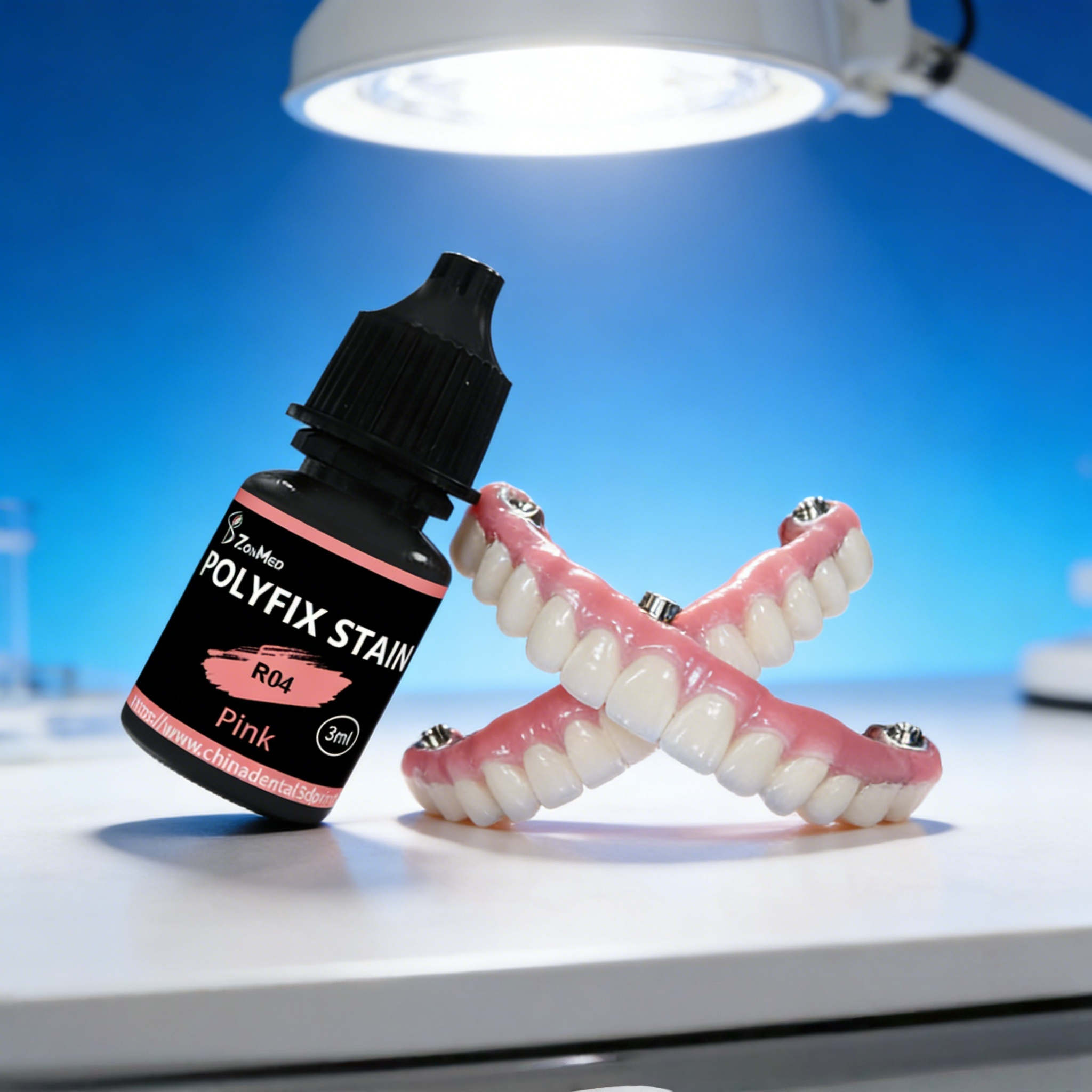 20 Colors PolyFix Stain Dental Resin Stains Set Number Of Pieces 20 Ideal For Precise Color Matching And Durable Results