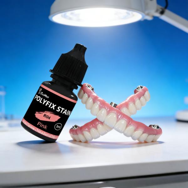 20 Colors PolyFix Stain Dental Resin Stains Set Number Of Pieces 20 Ideal For Precise Color Matching And Durable Results