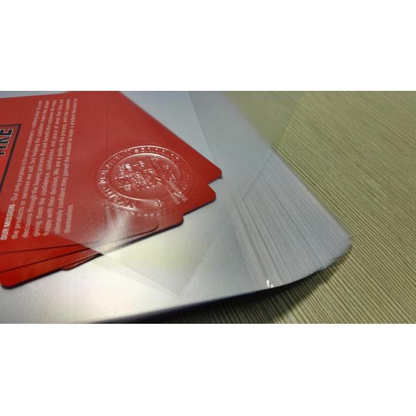 Pvc покрытия клея толщины 0.08mm высокий покрыл верхний слой