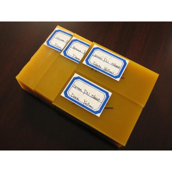 75-95 Shore A Hardness Polyurethane Sheet with 35-155KN/m Tear Strength and Good Machining Performance