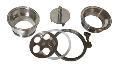 Pharmaceutical Sanitary Swing Type Check Valve PMI Test To Verify Material Grade