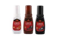 Polissage de chaussure en cuir liquide brun clair Polissage de chaussure instantané 75 ml Volume net