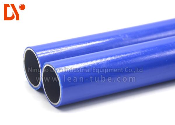Tamanho do cliente da forma redonda da oxidação do tubo magro revestido plástico anti para a decoração
