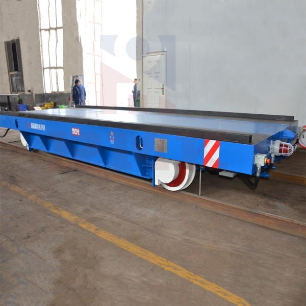 50 Ton Motorized Rail Guided Transfer Cart