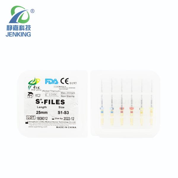 Niti Alloy Dental Endo Files With A Diamond Shaped Cross Section