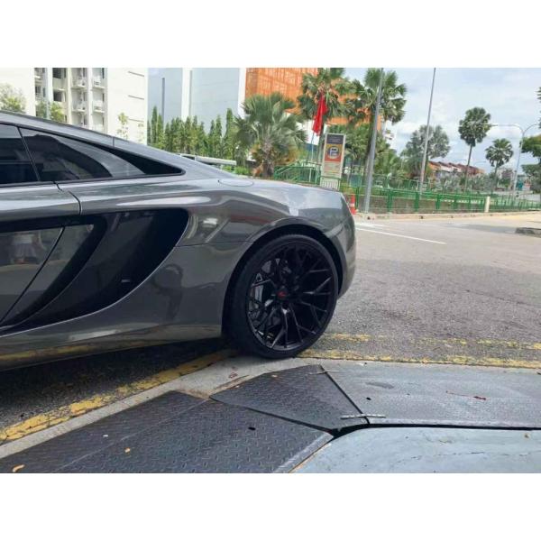 21 дюйм расположил ступенями черноту 5*112 филировал выкованные колеса сплава для McLaren