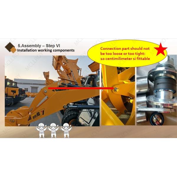 El motor Front End Wheel Loader articulado poder, freno de 58 kilovatios del freno de disco rodó las palas cargadas