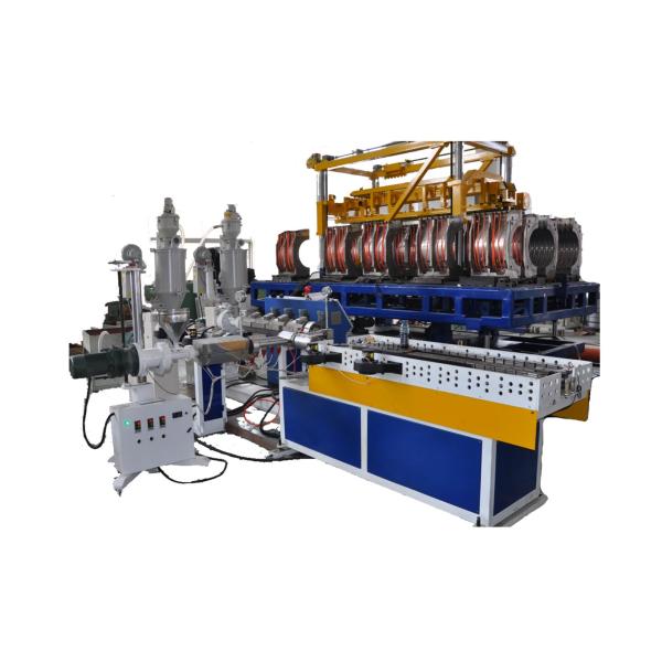 850kg/H HDPE Pipe Extrusion Line Electrical Conduit Rigid Pipe