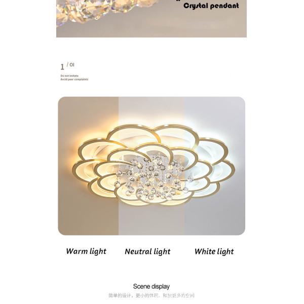 Free sample NO Modern Style Large Crystal Ceiling Lustre Chandeliers for Bedroom Hotel