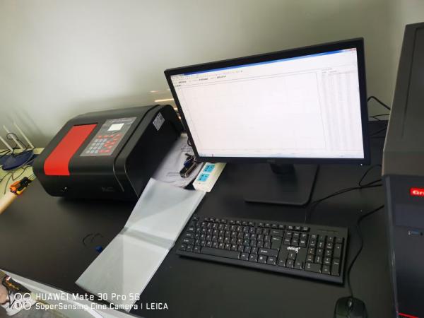Lcd Double Beam Uv Visible Spectrophotometer 4nm