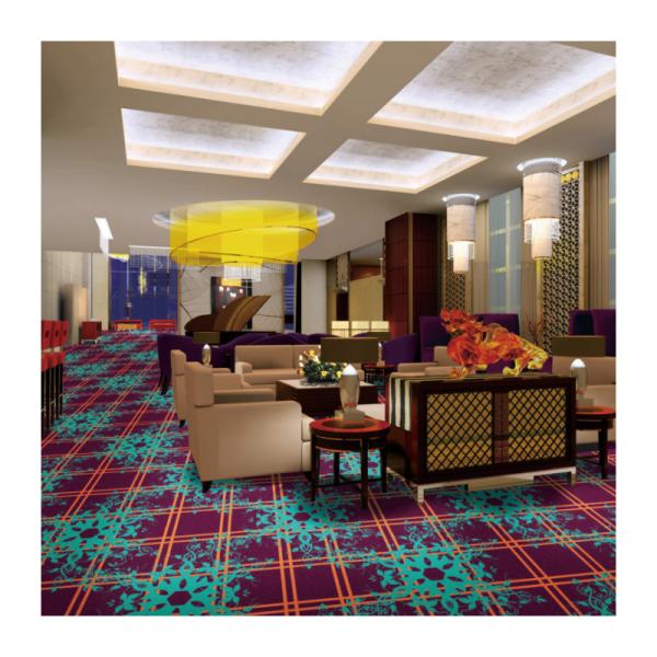 Customized Widness Luxury Plum Flower Pattern Hotel Carpet for Hotel Room Decoration