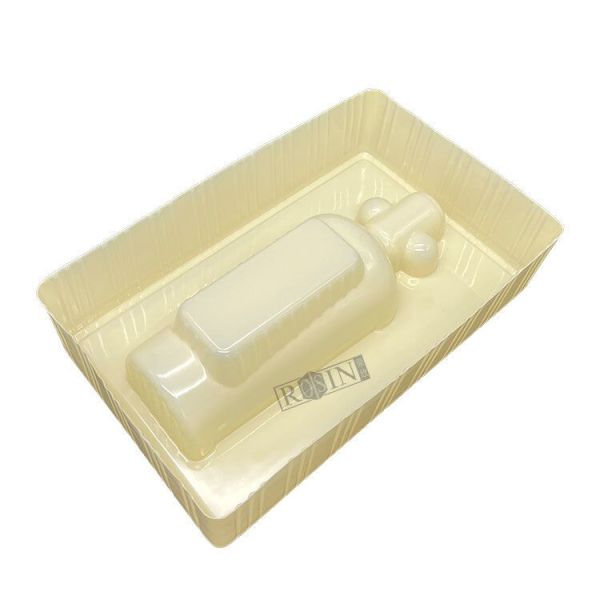 Premium Wine Liner Beige Insert Plastic Blister Tray Shockproof Wine Bottle Insert for Gift Packaging