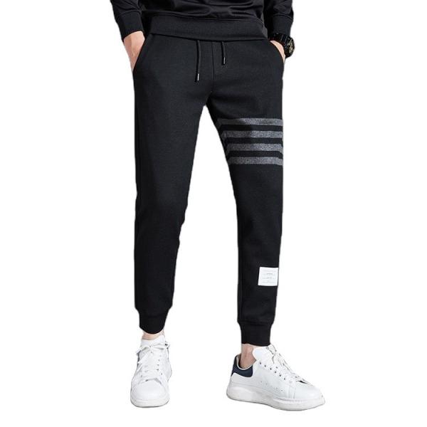 Dos homens populares elásticos do Sportswear da cintura do poliéster do Spandex basculadores aptos magros