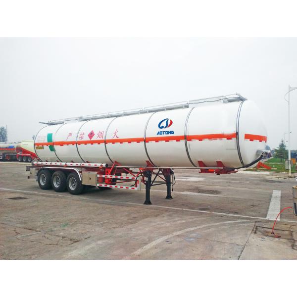 3 оси 40т жидкая сырая нефть асфальт битум танкерный прицеп с стальным танкером