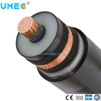 Cable d'alimentation Cu/Al 11kv Mv Swa 50 mm carrés en cuivre pour une tension moyenne isolée