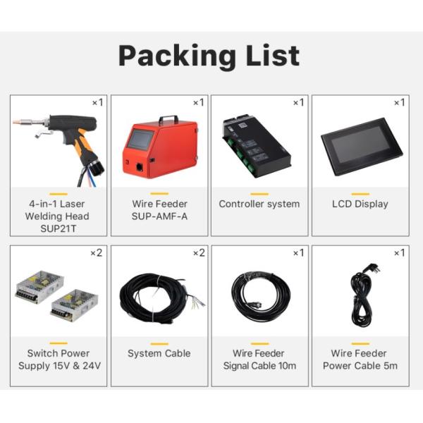 Sturdy SUP 21T Handheld Welding Head Durable For Laser Cutting Machine