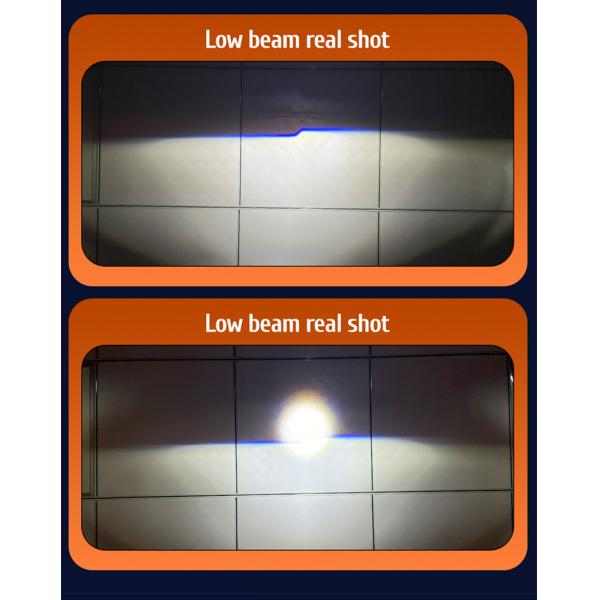 200w T8 H4 Mini LED Projector Headlight Dual Lens Headlamp For Car