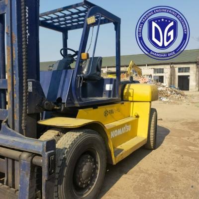 Origin Japan 10ton Used Komatsu Forklift Komatsu 10Ton Secondhand Komatsu Forklift 10Ton