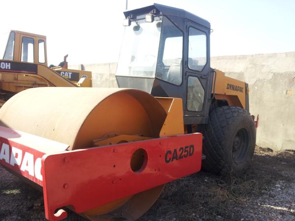 used road roller Dynapac CA25D,used compactors,Dynapac roller for sale
