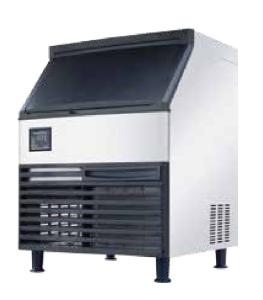 Máquina de gelo 316SS do cubo de Commerical SK-160P 73kg/24h para fatias frescas