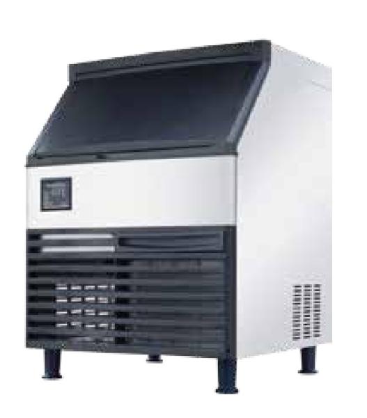 Máquina de gelo 316SS do cubo de Commerical SK-160P 73kg/24h para fatias frescas