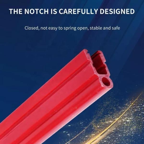 Anti Dust Rubber Seal Strip Waterproof PVC Rod Wire PVC Rubber Door Seal Bottom Plastic Profiles Customized