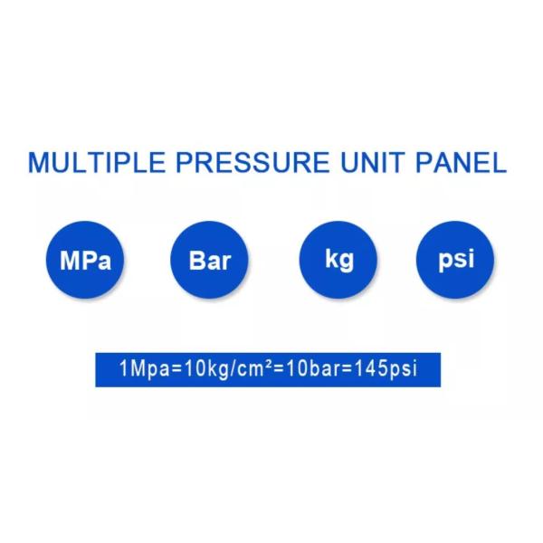 Barra llenada vacío de cobre amarillo del indicador 10 de la presión del aceite del aire de la conexión recambios del filtro de agua de 150 PSI