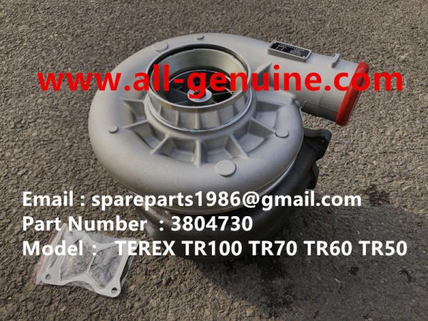 3804730 TURBO CHARGER CUMMINS ENGINE TEREX UNIT RIG BUCYRUS MT4400AC MT5500 MT3600 NTE240 NTE260 NHL DUMP TRUCK HAULER