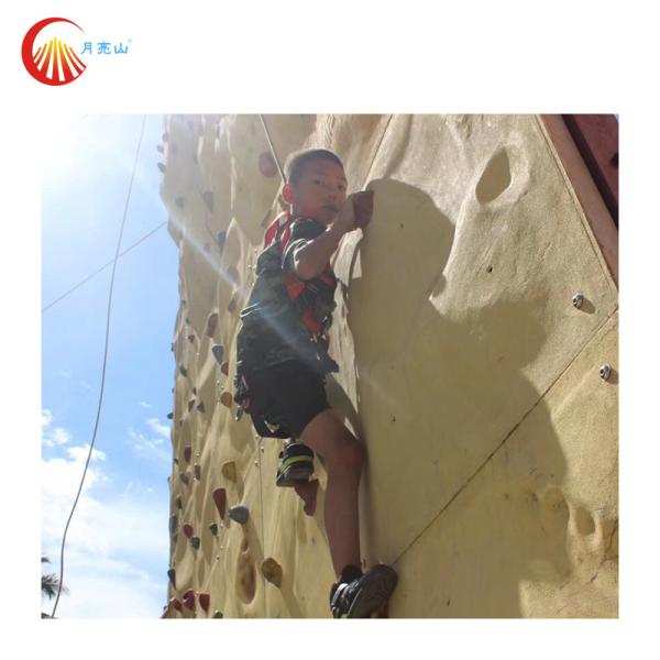 As paredes portáteis exteriores da escalada da fibra de vidro do treinamento de exército da parede de Bouldering embarcam
