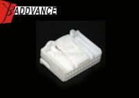 24 abrigos automotivos materiais dos conectores elétricos de Pin White Female PBT