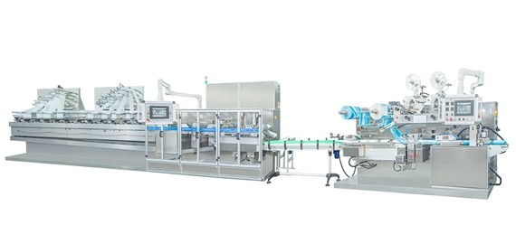 4800pcs/Min - 6400pcs/Min Wet Tissue Paper Making Machine Wipe Making Machine