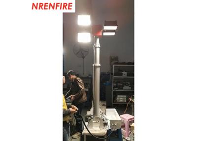 4m vehicle roof mount pneumatic telescopic mast light tower/telescopic mast/ pneumatic mast tower