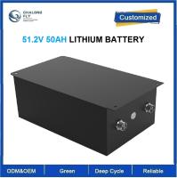 CLF OEM ODM 51.2V 50ah LiFePO4 Bateria de ferro de lítio Pacotes de energia Bateria para carrinhos de golfe elétricos Barcos marítimos Carro