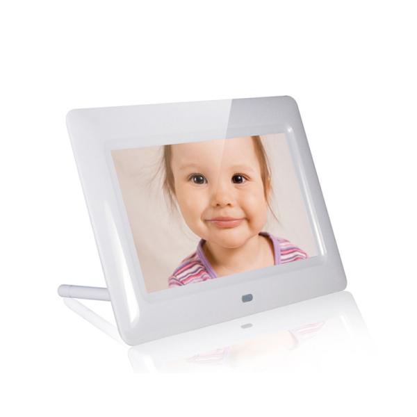 1024x600 7 polegadas Lcd Digital Photo Frame / Lcd Picture Frame 154×86 mm