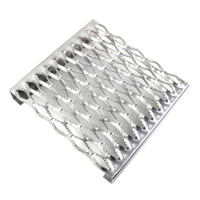 Q235 telhado Diamond Shape Grip Strut Grating de aço industrial
