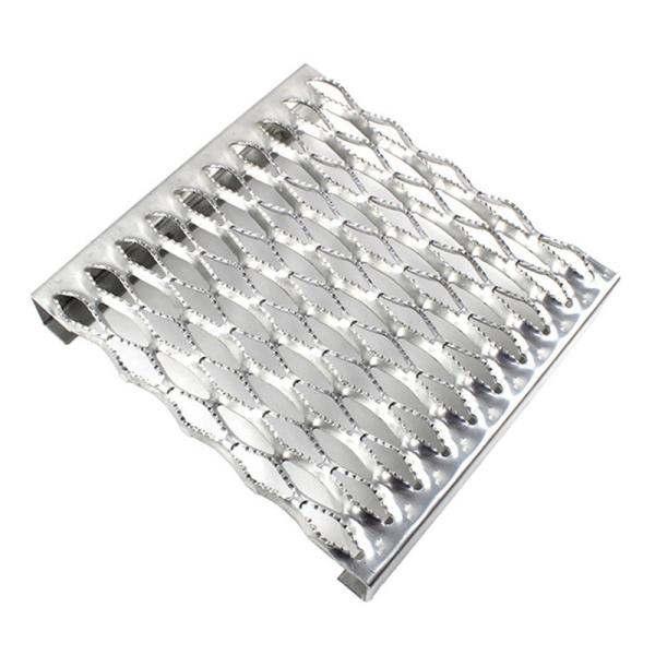 Q235 toit Diamond Shape Grip Strut Grating en acier industriel